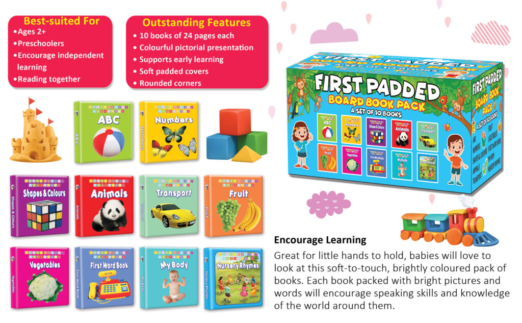 First Padded Board - 10 Books Pack
