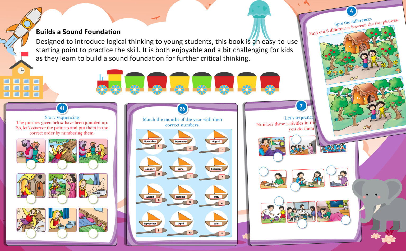 Logic Reasoning - Kid's 4th Activity Book