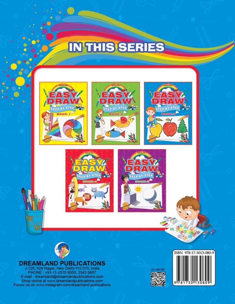 Easy Draw Step By Step Book 3