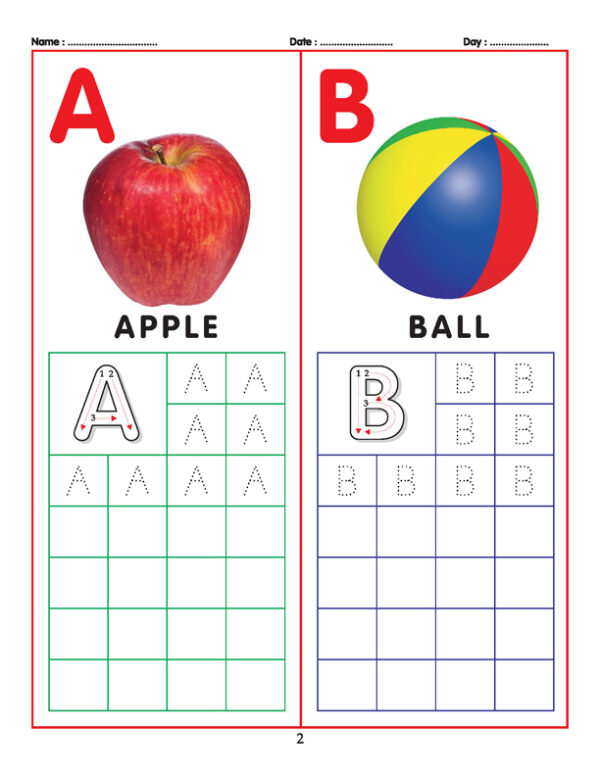 ABC Capital Letters Writing