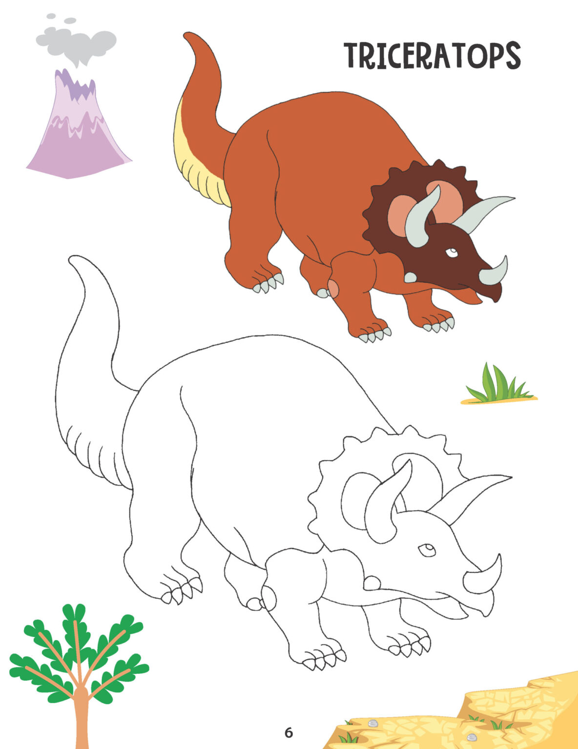 Dinosaurs - Creative Colouring Book