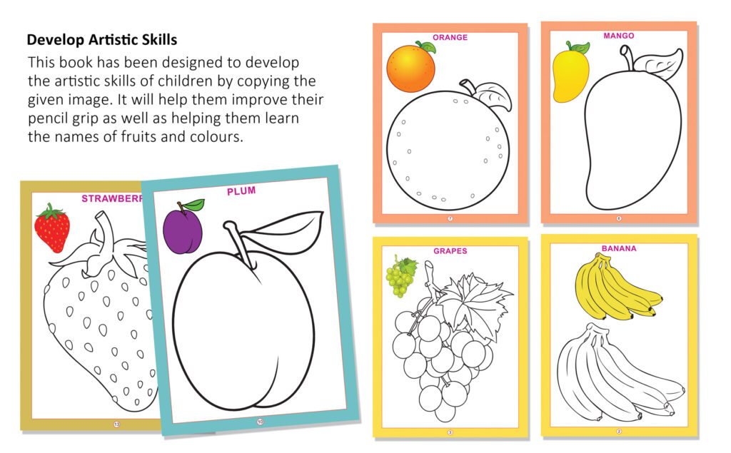 Copy Colour - Fruits