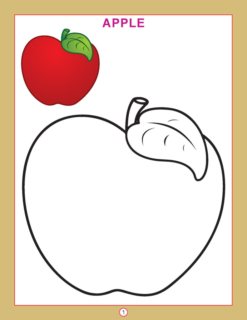 Copy Colour - Fruits
