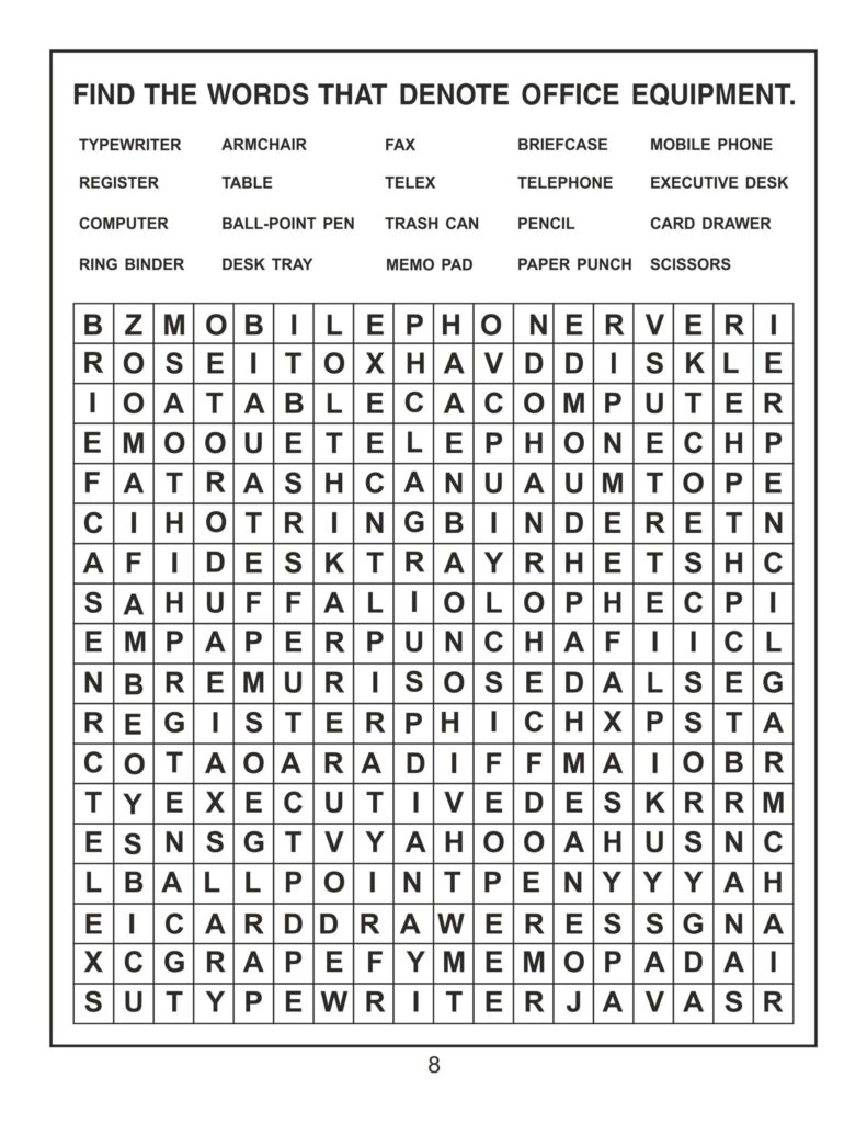 Find the Words Part - 4