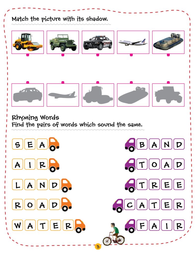 Vehicles - Play With Sticker