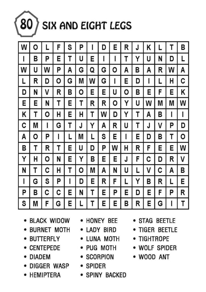 Super word search part 8