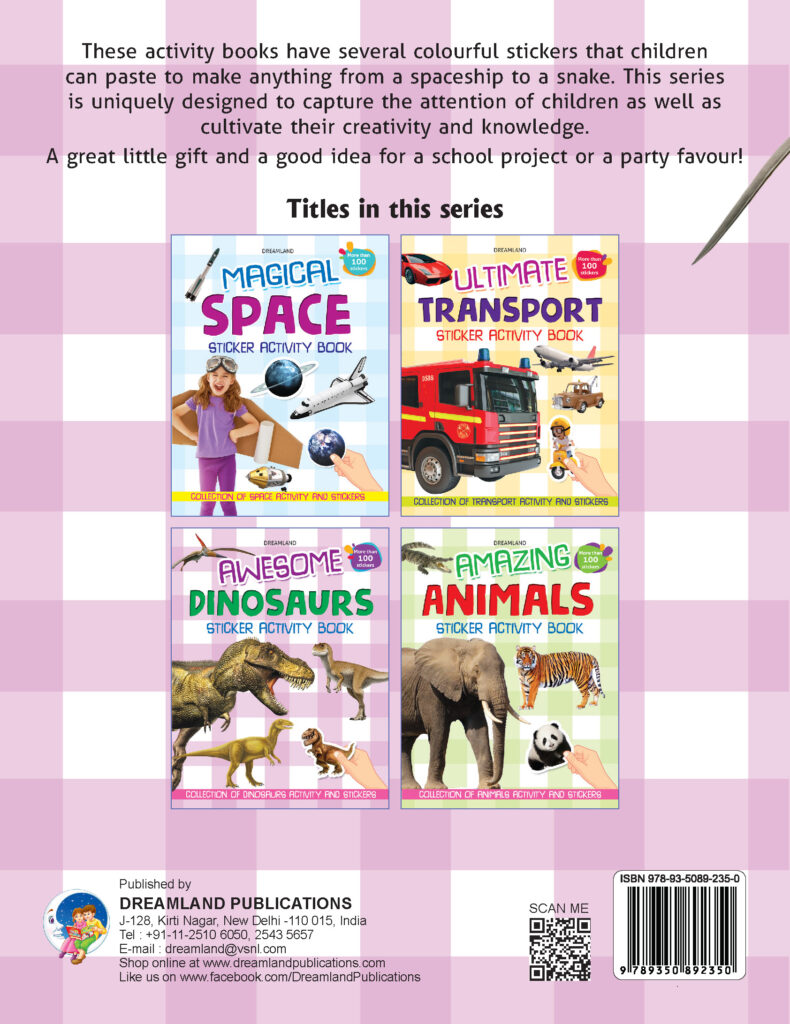 Awesome Dinosaurs - Sticker Activity Book