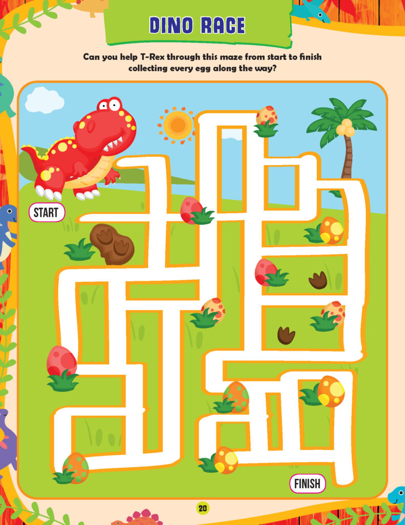 Awesome Dinosaurs - Sticker Activity Book