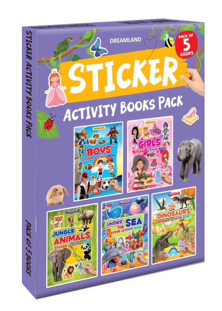 Sticker Activity - 5 Books Pack