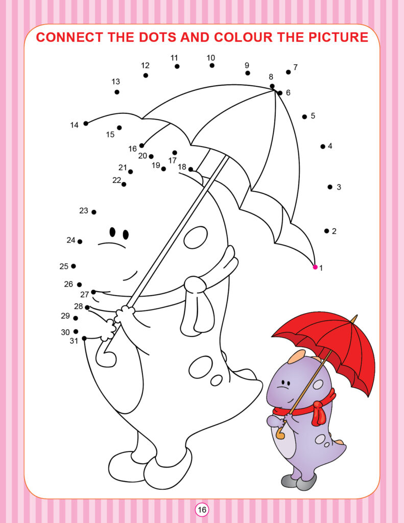 Dot to Dot Activity Book - My Activity