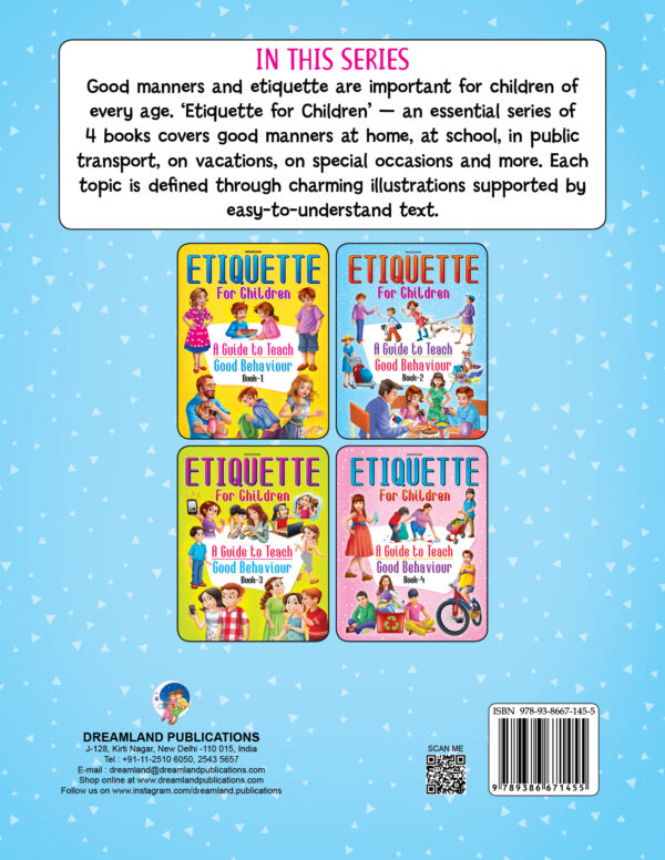 Etiquette for Children Book 2 - A Guide to Teach Good Behaviour