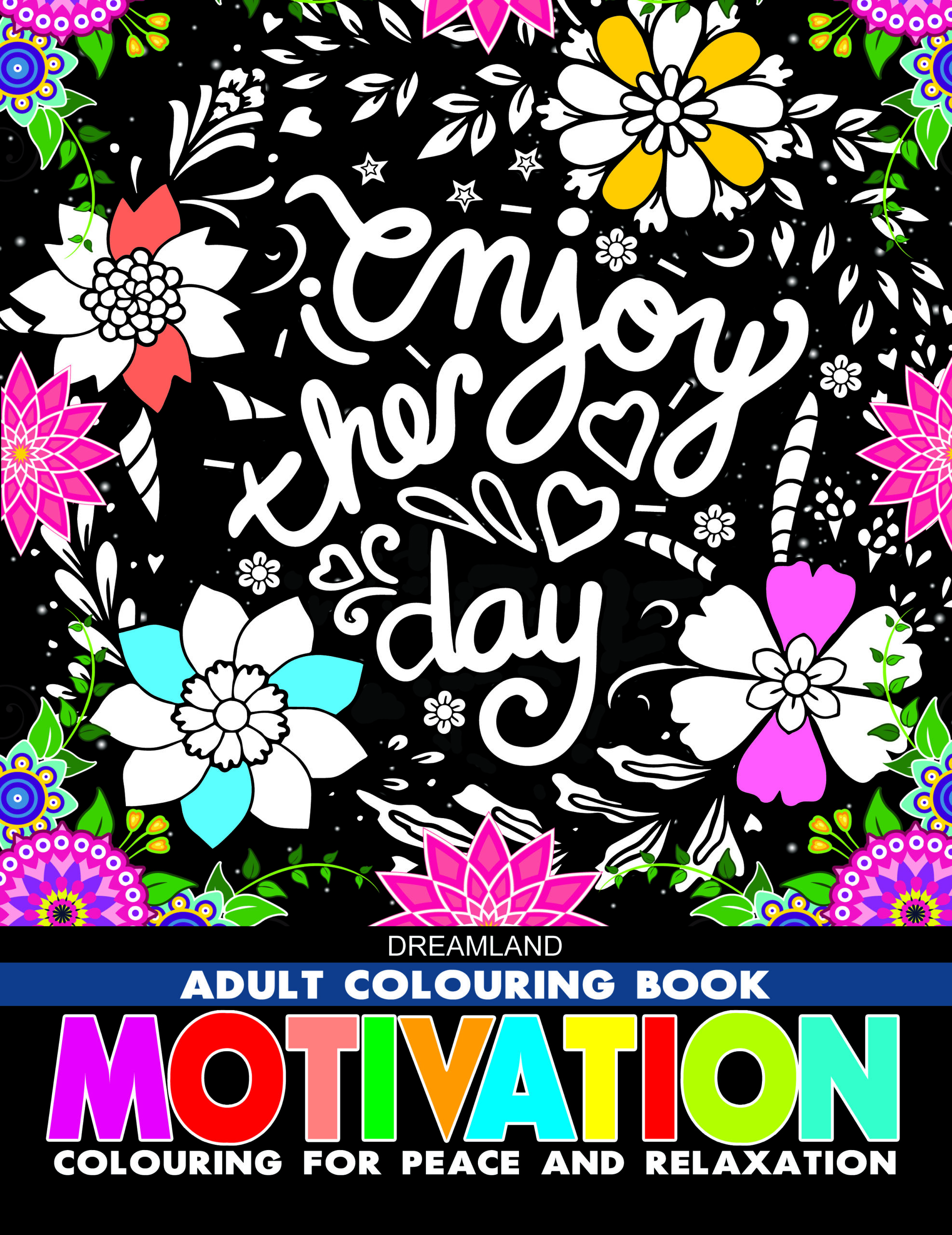 Motivation – Colouring Book for Adults