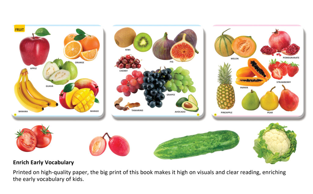 Fruits and Vegetables - My First Library