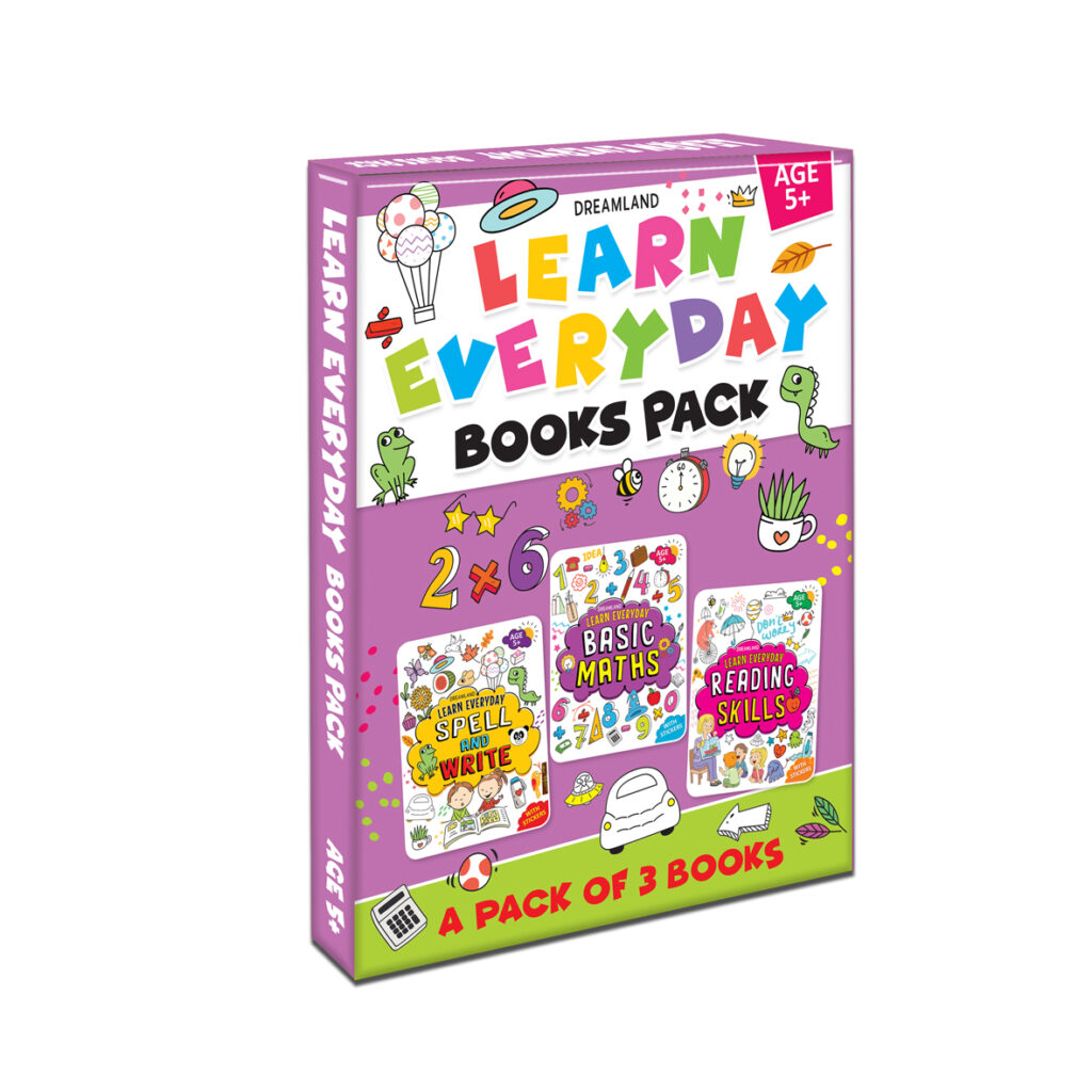 Learn Everyday - 3 Books Pack Age 5+