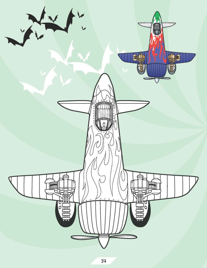 Batman Copy Colouring Book