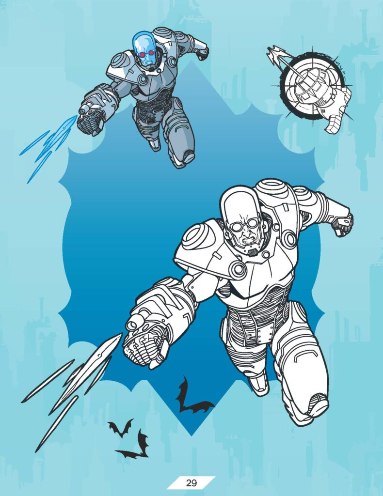 Batman Copy Colouring Book