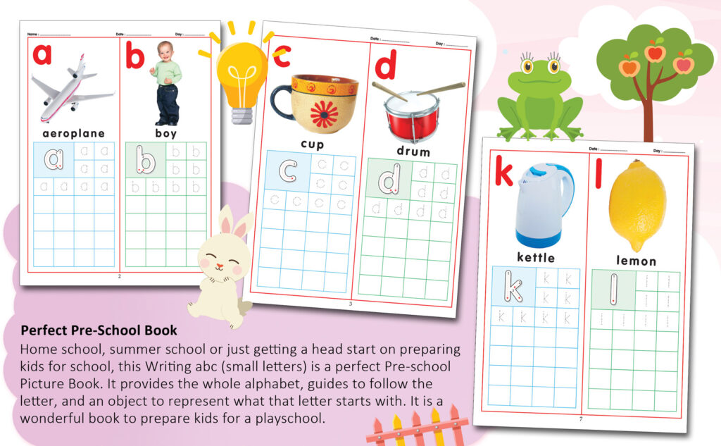 ABC Small Letters Writing
