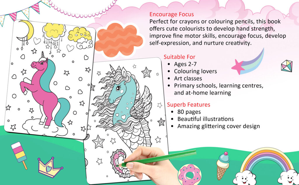 My Unicorn Colouring Book