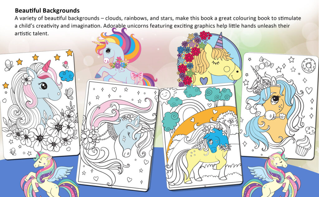 My Unicorn Colouring Book