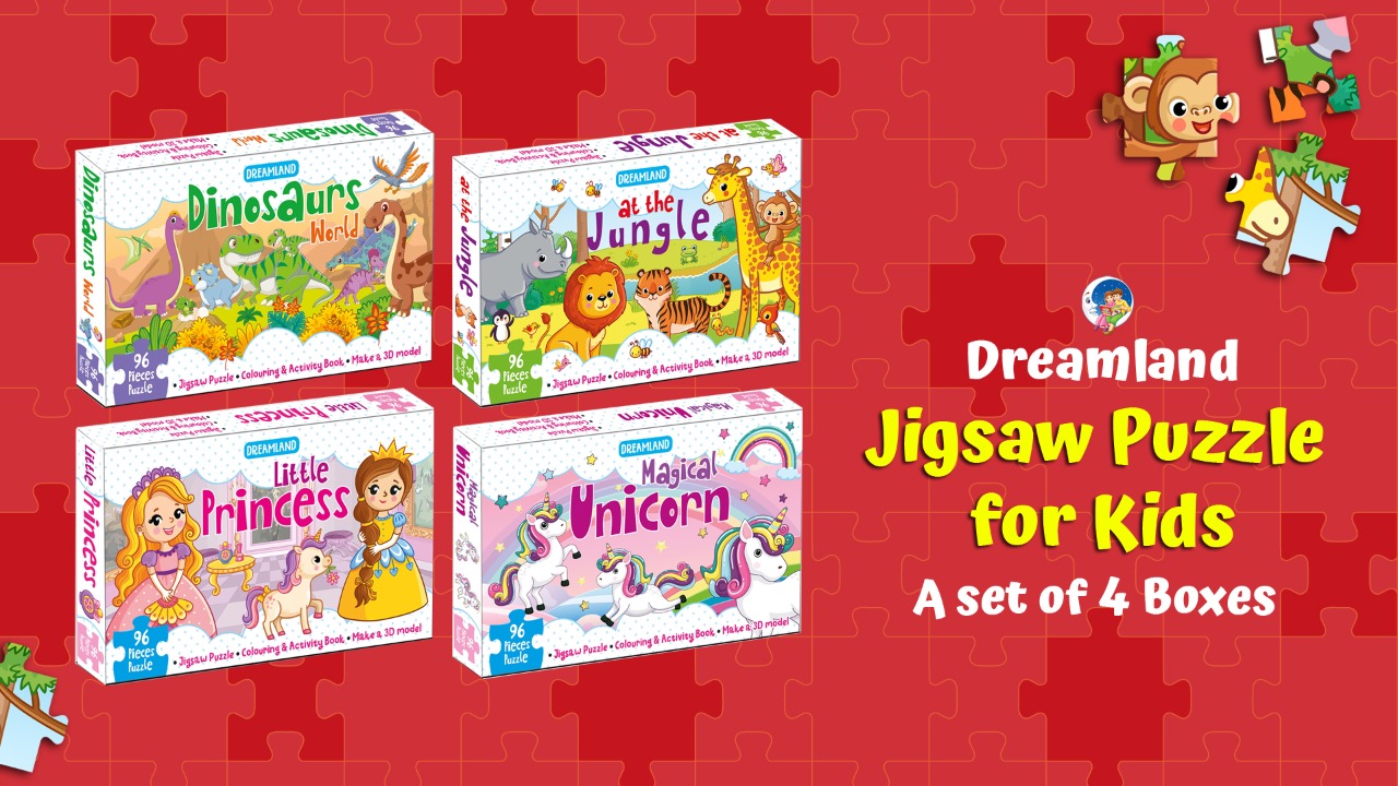 Jigsaw Puzzles| Toys for Children | Dreamland Publications