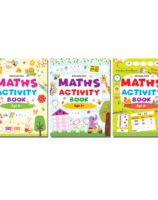 Maths Activity Books Pack- A Set of 3 Books – Activity Book for Children