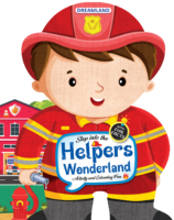 Step into the Helpers Wonderland – Activity and Colouring Fun Book for Age 4+
