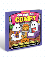Colour Me Comfy: Sweet Spooky – Cute and Easy Spooky Colouring Book for All Ages | Bold, Simple Designs for Relaxation